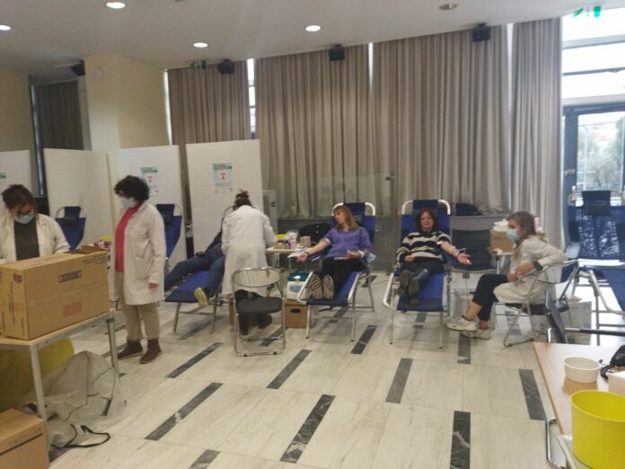 Ξεκίνησε η 45η τριήμερη Εθελοντική Αιμοδοσία του Δήμου Αμαρουσίου για την ενίσχυση της Δημοτικής Τράπεζας Αίματος
